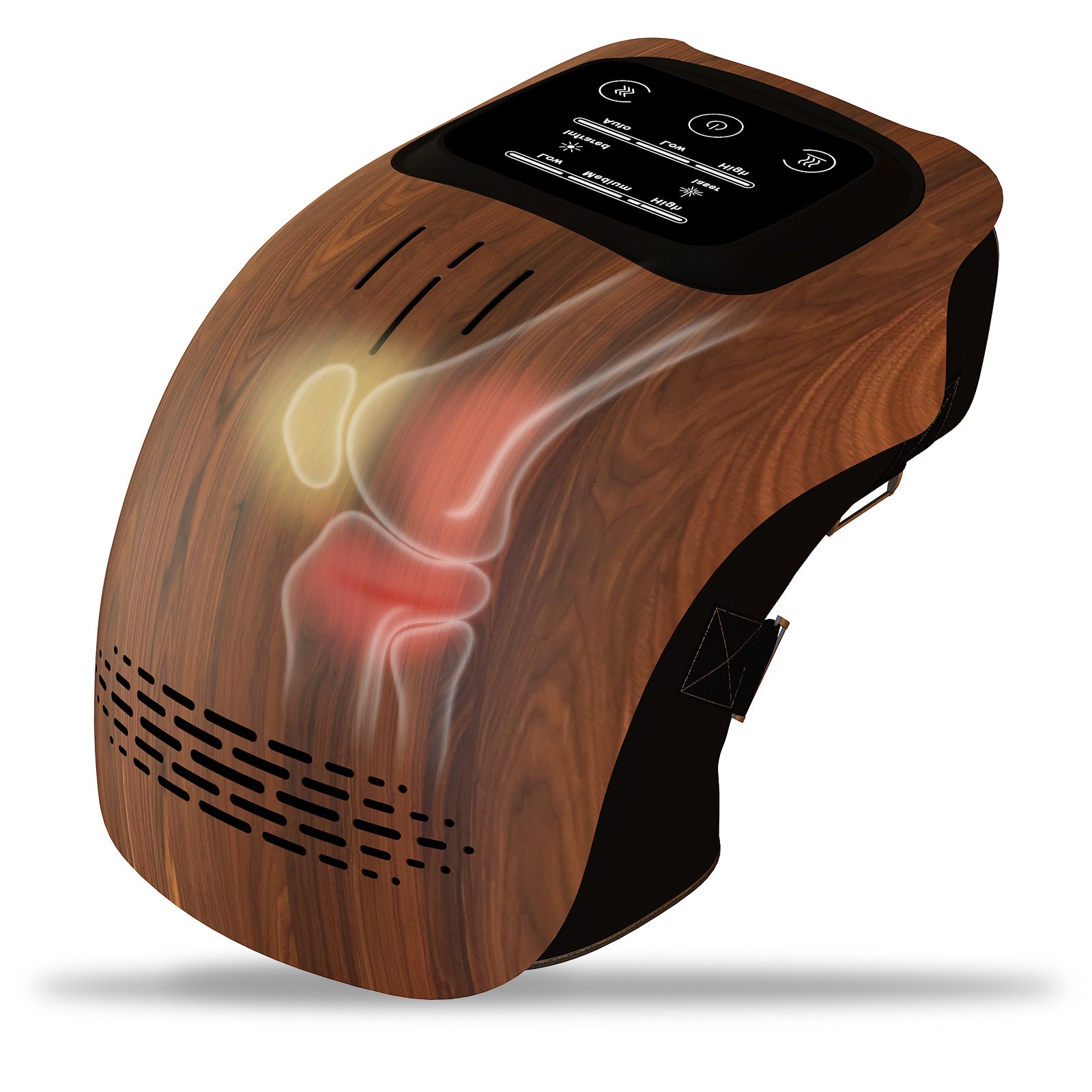 Zenect™ ThermaKnee Pro — Masajeador Inteligente de Rodilla con Calor y Vibración