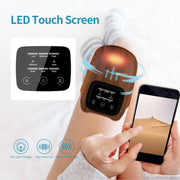 Zenect™ ThermaKnee Pro — Masajeador Inteligente de Rodilla con Calor y Vibración