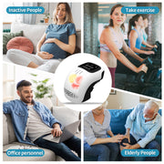 Zenect™ ThermaKnee Pro — Masajeador Inteligente de Rodilla con Calor y Vibración