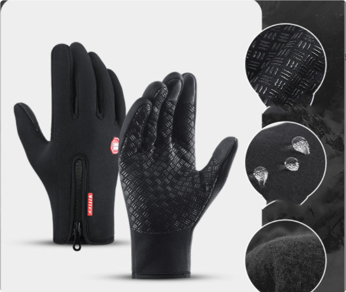 Zenect™ Guantes Térmicos de Polar — Agarre Antideslizante